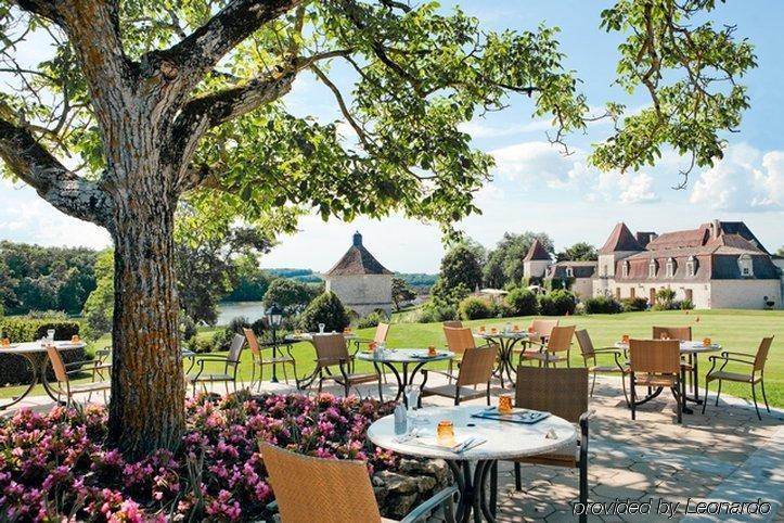 Chateau Des Vigiers Hotell Monestier  Restaurang bild